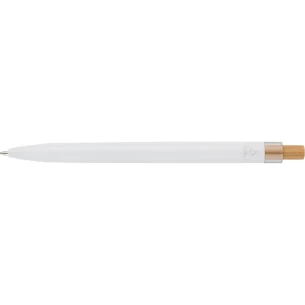 Conjunto de escritório Scriptoria, caneta esferográfica e caneta de tinta - branco