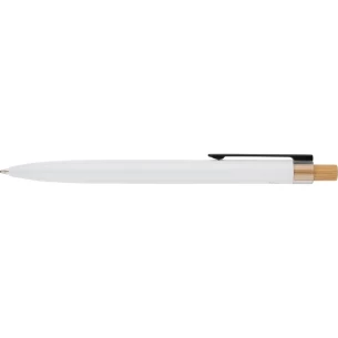 Conjunto de escritório Scriptoria, caneta esferográfica e caneta de tinta - branco