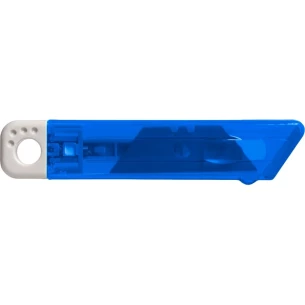 Faca para papel de parede com mecanismo de segurança Rabel - azul-celeste
