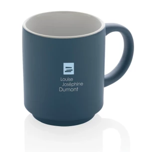 Caneca de cerâmica Echo - Azul