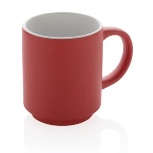 Caneca de cerâmica Echo - Vermelha