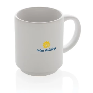 Caneca de cerâmica Echo - Branca