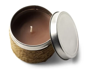 Vela perfumada Rituals - castanho claro