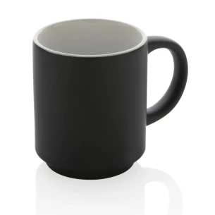 Caneca de cerâmica Echo - Preta