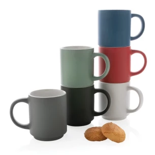 Caneca de cerâmica Echo - Preta