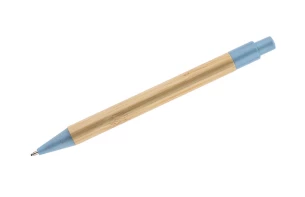 Caneta de bambu BAMMO - azul-celeste