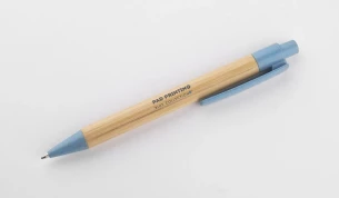 Caneta de bambu BAMMO - azul-celeste