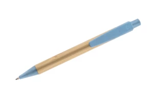 Caneta de bambu BAMMO - azul-celeste