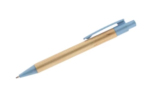 Caneta de bambu BAMMO - azul-celeste