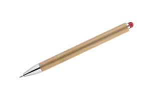 Caneta tátil de bambu TUSO - vermelha