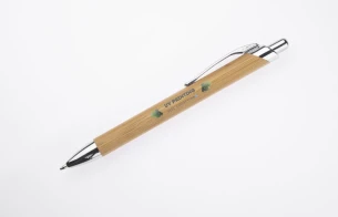Caneta de bambu PURE - castanha