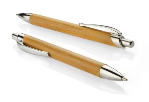 Caneta de bambu PURE - castanha