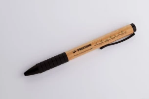 Caneta de bambu RUB - castanha