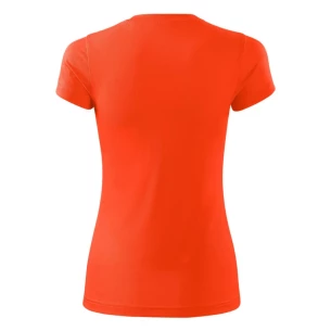 T-Shirt Fantasia para mulher - Laranja néon