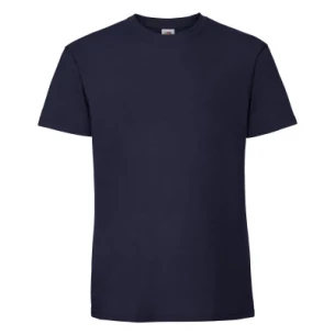 T-shirt Ringspun Premium - Azul marinho