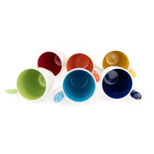 Caneca com colher - Colher - Amarelo