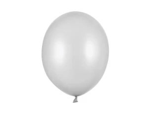 Balão metalizado 30cm - Prata