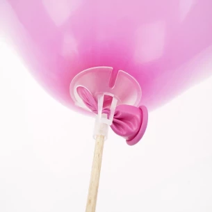 Balão metalizado 30cm - Rosa vivo