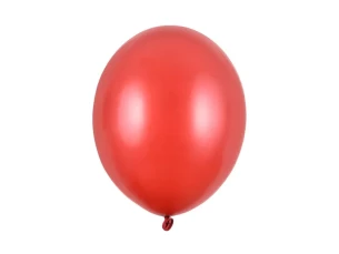 Balão metalizado 30cm - Vermelho