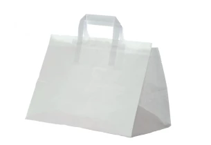 Saco de catering L - Branco