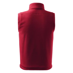 Colete de lã unissexo - Vermelho