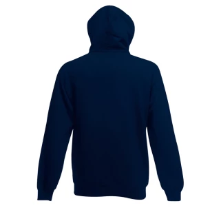 FOTL Camisola com capuz com fecho de correr - Azul escuro