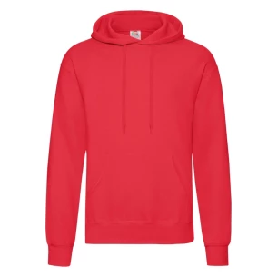 Sweatshirt com capuz FOTL - Vermelho