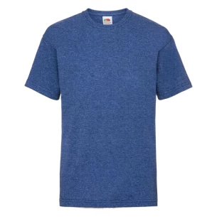 T-shirt para criança FOTL ValueWeight - Melange azul