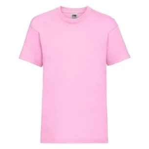 T-shirt para criança FOTL ValueWeight - Rosa claro