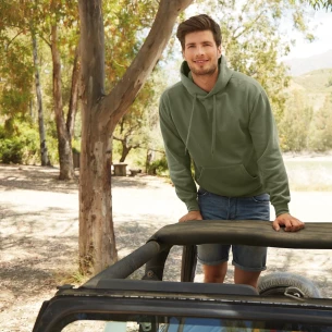 Sweatshirt com capuz FOTL - Borgonha