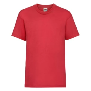 T-shirt para criança FOTL ValueWeight - Vermelho