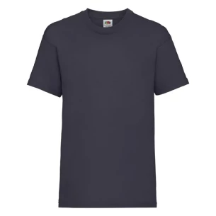 T-shirt para criança FOTL ValueWeight - Azul-marinho escuro