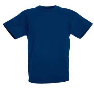 T-shirt para criança FOTL ValueWeight - Borgonha