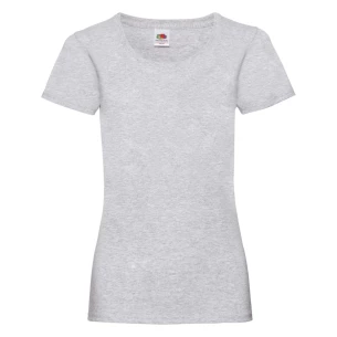T-shirt FOTL Lady-Fit ValueWeight - Cinzento