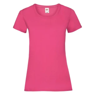T-Shirt FOTL Lady-Fit ValueWeight - Rosa