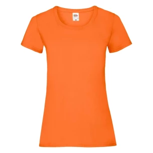 T-shirt FOTL Lady-Fit ValueWeight - Laranja