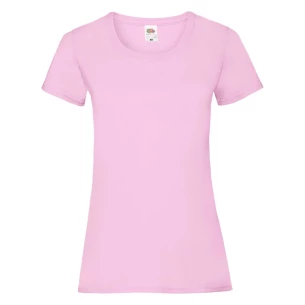 T-Shirt FOTL Lady-Fit ValueWeight - Rosa claro