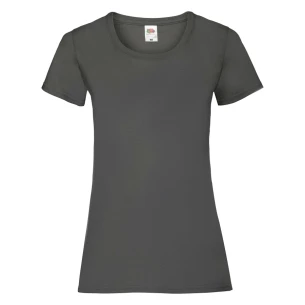 T-shirt FOTL Lady-Fit ValueWeight - Grafite