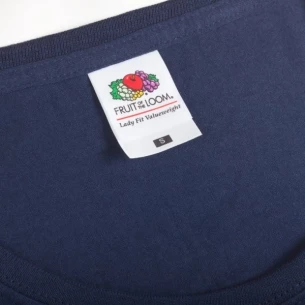 T-shirt FOTL Lady-Fit ValueWeight - Roxo