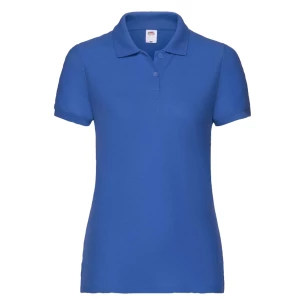 Camisa pólo 65-35 para senhora - Azul