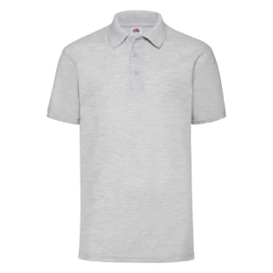 Camisa pólo 65-35 para homem - Cinzento