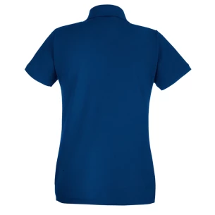 Camisola pólo feminina Fruit Of The Loom Premium - Azul