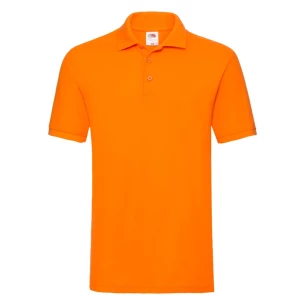 Camisola pólo Fruit Of The Loom Premium - Laranja
