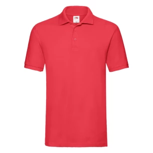 Camisola pólo Fruit Of The Loom Premium - Vermelho