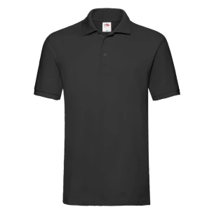 Camisola pólo Fruit Of The Loom Premium - Preto