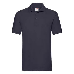 Camisola pólo Fruit Of The Loom Premium - Azul-marinho escuro