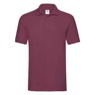 Camisola pólo Fruit Of The Loom Premium - Borgonha