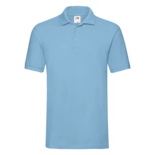Camisola pólo Fruit Of The Loom Premium - Azul