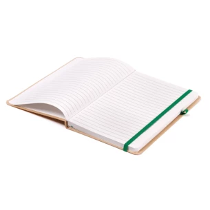 Bloco de notas ecológico A5 - Verde