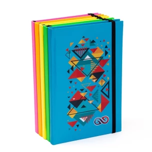 Bloco de notas Neon A5 - Azul claro